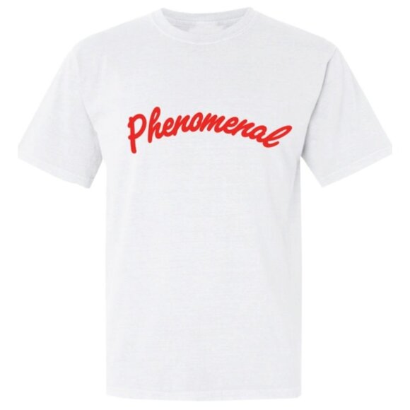 Phenomenal Media Tops - Phenomenal Script T-shirt White Size XL NWT